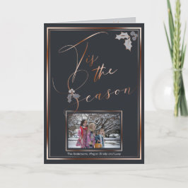 Cartão Cobre Dusty Blue Esta é a estação da sua foto