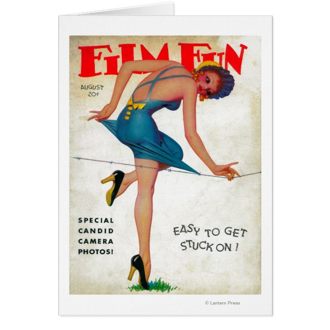 Cartão Cobrir 7 da Revista Film Fun (Frente)