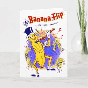 Cartão cobrir de Sacudir de Banana de 1950