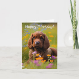 Cartão Cocker Spaniel