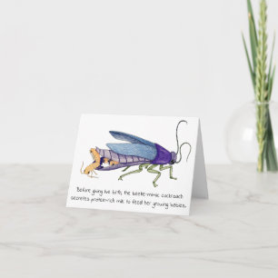 Cartão Cockroach Mother's Day Card