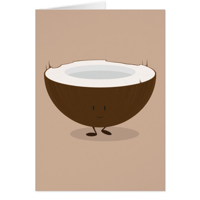 Cartão Coco de sorriso (Frente)