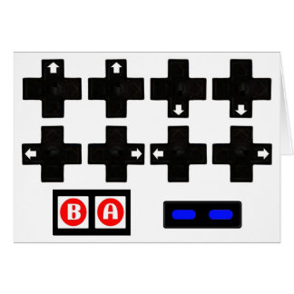 Cartão Código Contra Konami