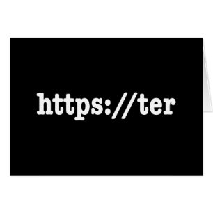 Cartão código de https://ter/HTML