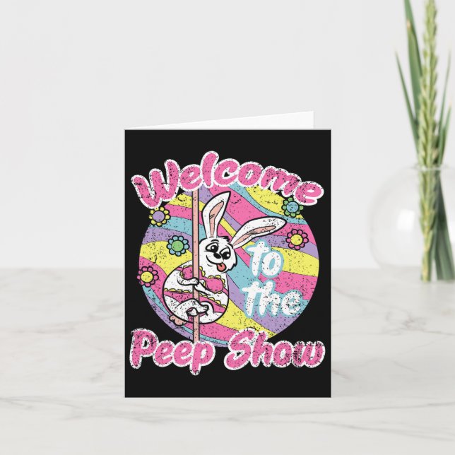 Cartão Coelhinho Páscoa Coelho Ovo Caça Primavera (Frente)