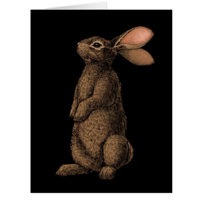 Cartão Coelho (Frente)
