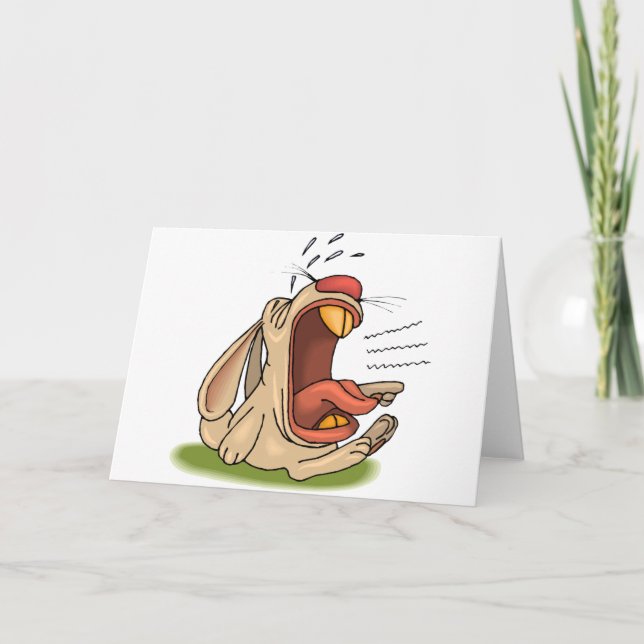 Cartão Coelho Choro (Frente)