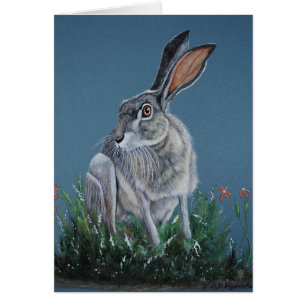 Cartão Coelho de Zydeco Jack