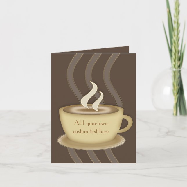 Cartão Coffee Lovers Notecards (Frente)