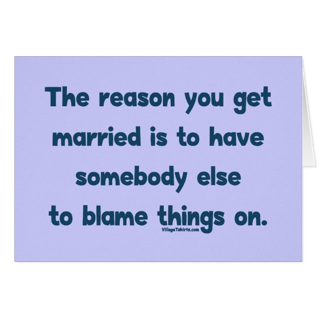 Cartão Coisas da culpa sobre (Frente horizontal)