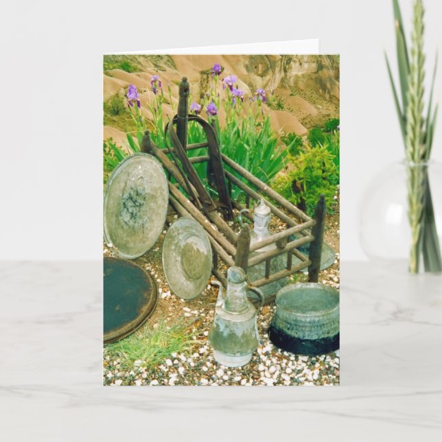 Cartão coisas velhas (Frente)