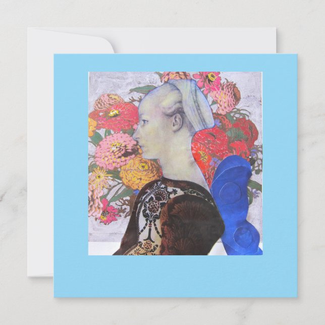 Cartão Colagem 2023 Blue Faerie (Frente)