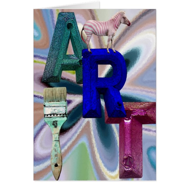 Cartão Colagem ART (Frente)