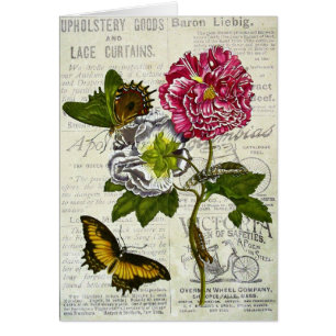 Cartão Colagem Bonito