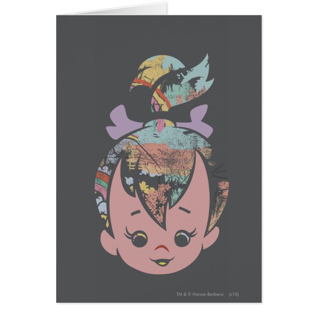 Cartão Colagem de cores PEBBLES™ (Frente)