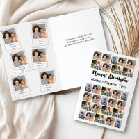 Colagem de Fotos 34 Imagens Qualquer Idade Anivers