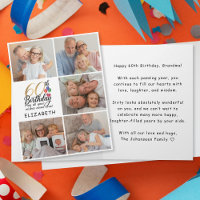 Colagem de Fotos de Aniversário de 60 Anos Fotos M