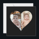 Cartão Colagem de Fotos em Forma de Coração 2<br><div class="desc">Este design de foto em forma de coração personalizado organiza lindamente suas memórias favoritas em forma de coração, simbolizando amor e conexão. Perfeito para ocasiões especiais como aniversários, casamentos ou Dia dos Namorados, este design destaca seus momentos preciosos de forma significativa e artística. Seu layout único cria um objeto de...</div>