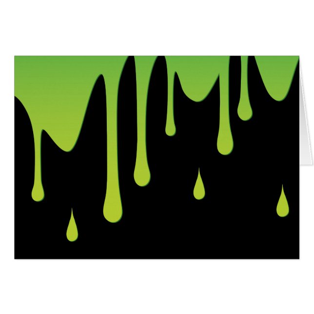 Cartão Colagem de lodo (Frente Horizontal)