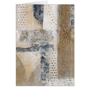 Cartão Colagem de rendas I