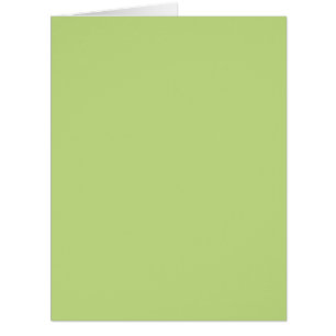 Cartão Colar Cor Verde Primavera para Personalizar