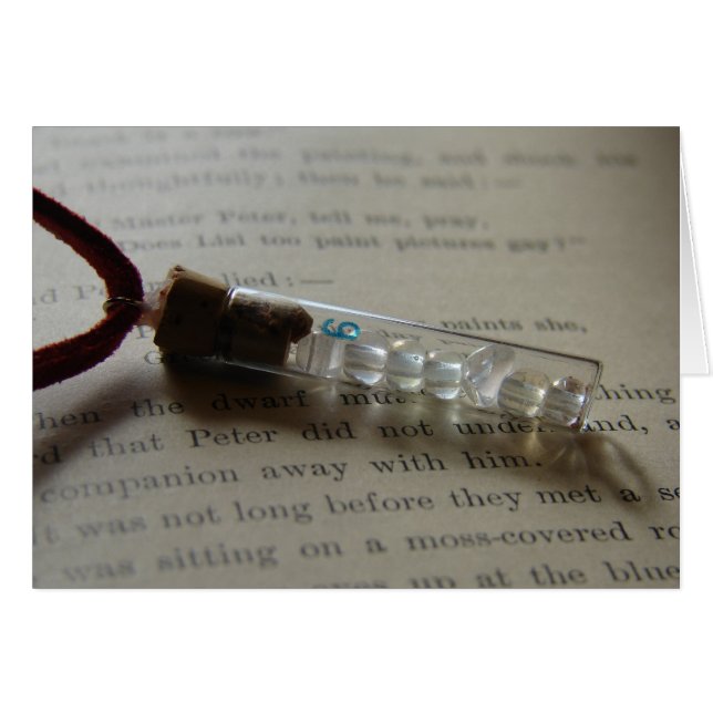 Cartão Colar Vintage nº 6 (Frente Horizontal)