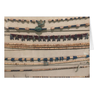 Cartão Colares da egiptologia