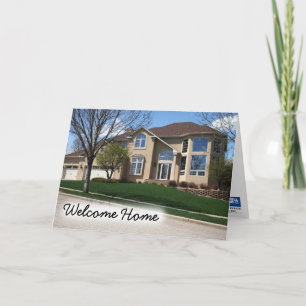 Cartão Coldwell Banker Notecard: Bem-vindos ao lar