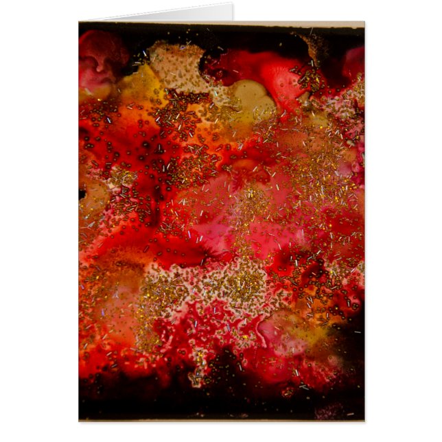 Cartão Coleção de Geodos Ruby e Onyx (Frente)