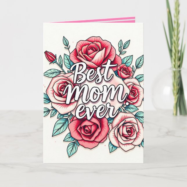 Cartão Coleção de Presentes de Luxo Floral Popular (Frente)