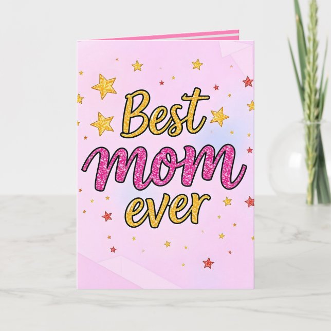 Cartão Coleção de Presentes Populares Luxury Stars (Frente)