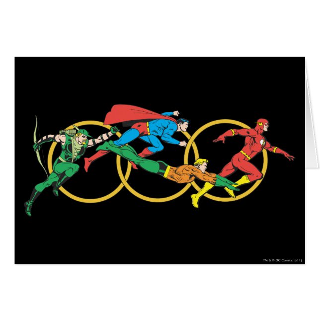 Cartão Coleção Super Powers™ 11 (Frente Horizontal)