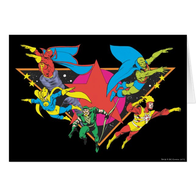 Cartão Coleção Super Powers™ 16 (Frente Horizontal)