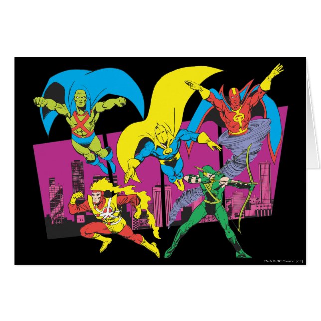 Cartão Coleção Super Powers™ 17 (Frente Horizontal)