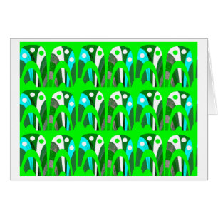 Cartão Coleção verde