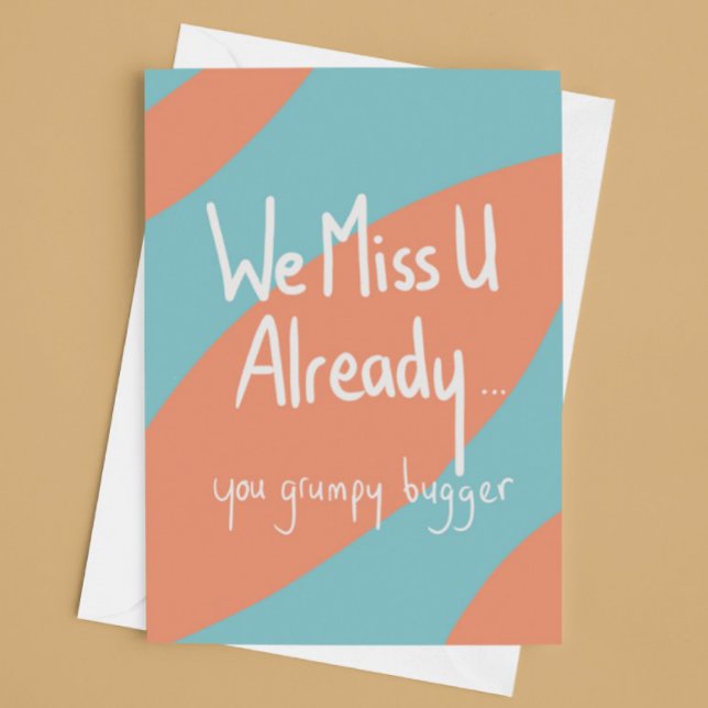 Cartão Colega de trabalho engraçado, boa sorte (Criador carregado)