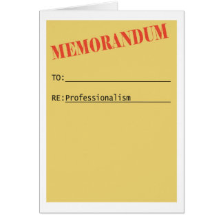 Cartão Colega de trabalho não profissional