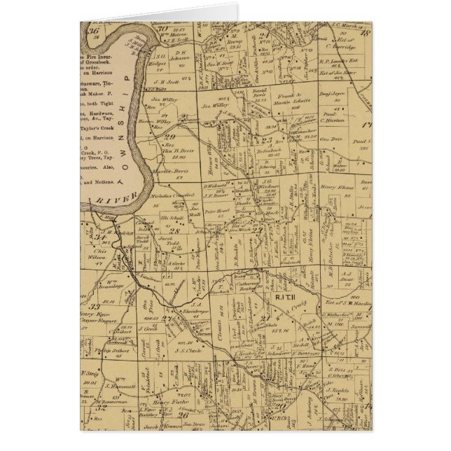 Cartão Colerain, Ohio (Frente)