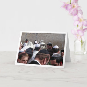 Cartão Colheita do Monte do Templo, Cidade Antiga de Jeru