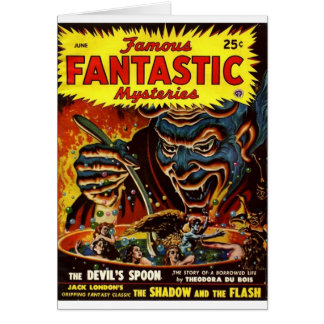 Cartão Colher dos diabos