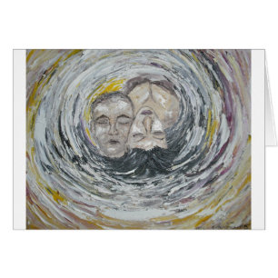 Cartão Colisão da alma (alma gémea)