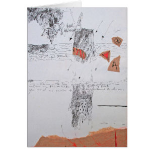 Cartão Collages Bruyants Artist Book 10th page Card