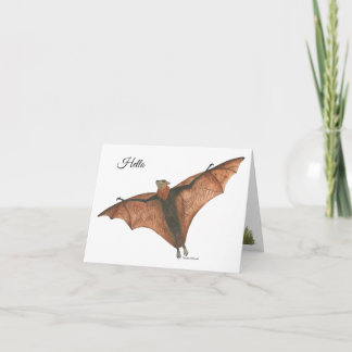 Cartão Collection Bat Note Card