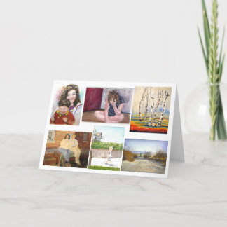 Cartão Collection of Artwork (2) greeting card