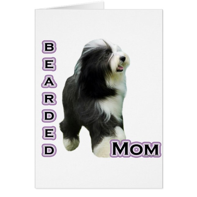 Cartão Collie Mãe 4 (Frente)