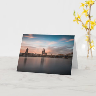 Cartão Cologne Köln Alemanha