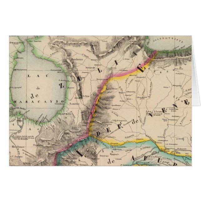 Cartão Colômbia, América do Sul 2 (Frente Horizontal)