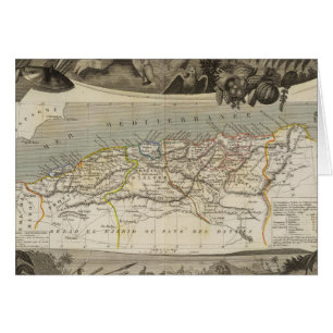 Cartão Colônia francesa Argélia