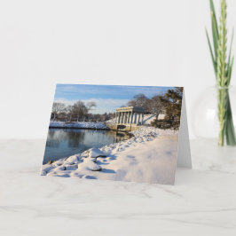 Cartão Colopia Plymouth Rock no inverno de 2021