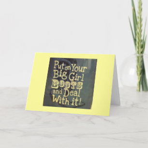 CARTÃO COLOQUE SUA GRANDE GAROTA EM/TRATE COM "40º"